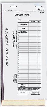 Deposit Ticket