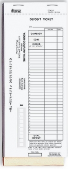 Deposit Ticket