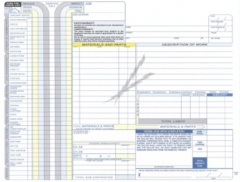 Electrical Repair Form