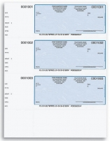 3 On A Page Laser Wallet Check