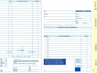 Avionics Repair Order - 3 Ply