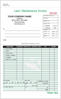 Lawn Maintenance Invoice